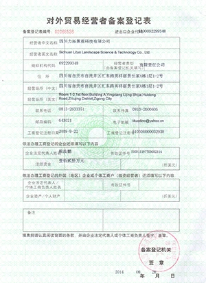2Foreign Trade Registration Form
