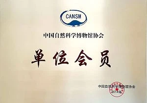 11Membership of World Trade Organisation Chinese Association of Natural Science Museums(001)