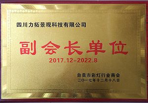 Xiong Rupeng is Vice President of Zigong Lantern Industry Chamber of Commerce(001)