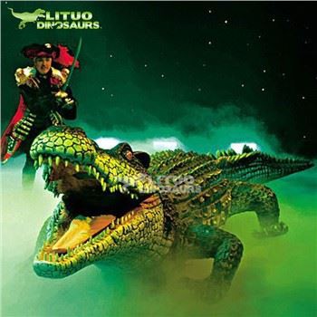 Crocodile animatronique