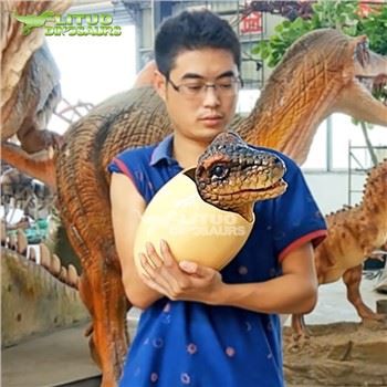 Marionnette oeuf de dinosaure