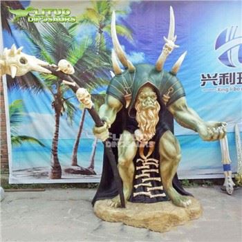 Sculpture de la Ligue des Héros